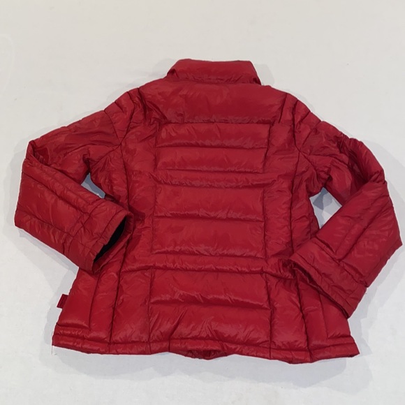 Calvin Klein women’s pink packable lightweight premium down jacket size large - Picture 10 of 10
